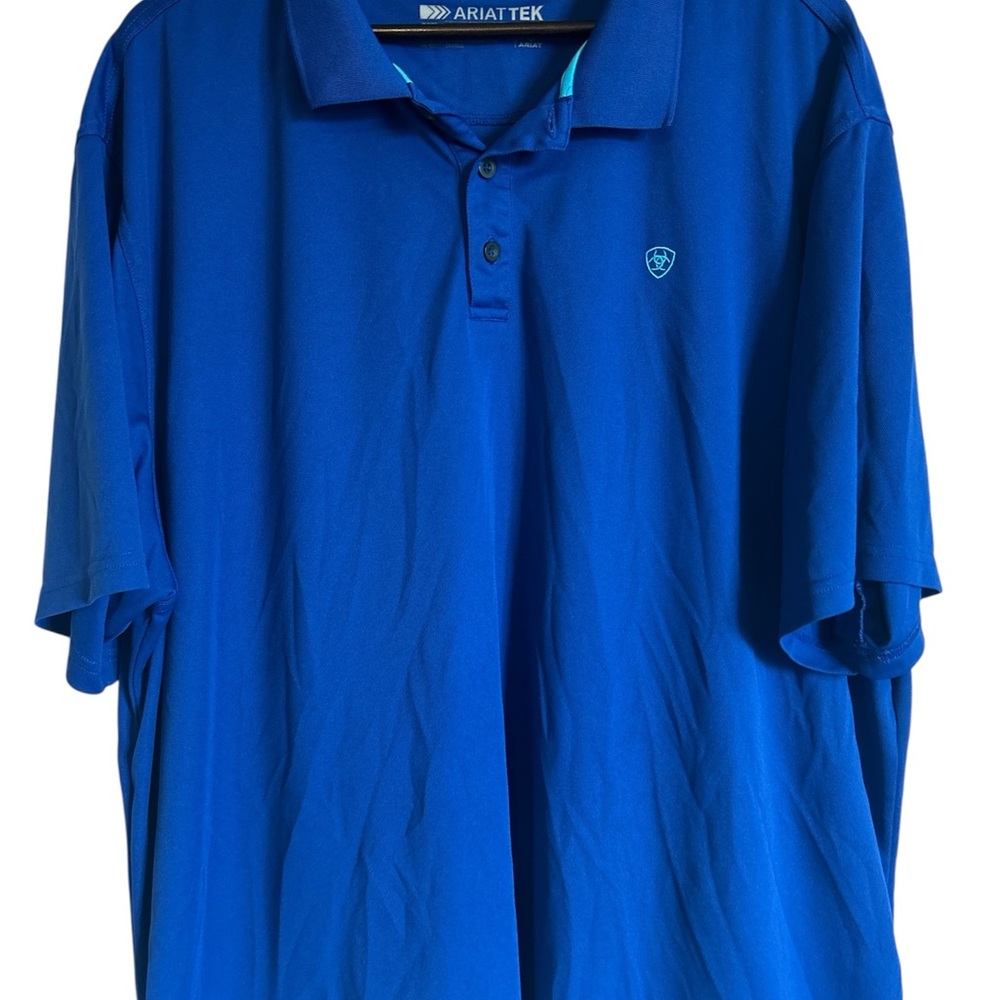 Ariat Blue Polo Shirt Classic Style